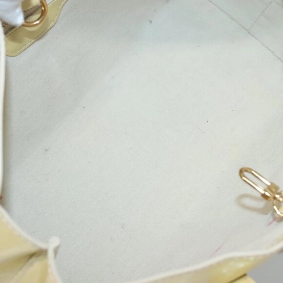 LOUIS VUITTON Monogram Vernis Wilshire PM Hand Bag Broncorail M91452 Auth - Picture 9 of 16